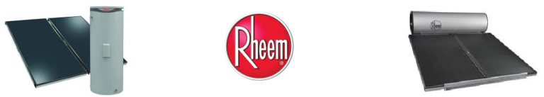 Rheem solar hot water heaters brisbane, Bribie Island, Caloundra, Maroochydore, Noosa, Nambour and Gympie