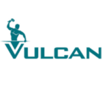Vulcan emblem for hot water systems, ideal for Noosa homeowners