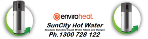 Enviroheat heat pump hot water systems Brisbane