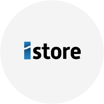 iStore logo featuring hot water systems, tailored for Noosa services