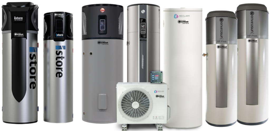 Range of heat pump hot water systems and heaters ideal for Noosa homes